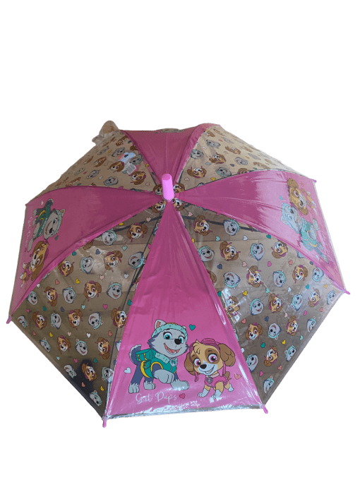 Parapluie Paw Patrol rose