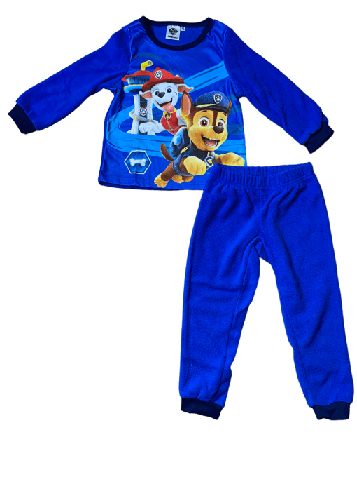 Pyjama polaire Pat Patrouille bleu marine