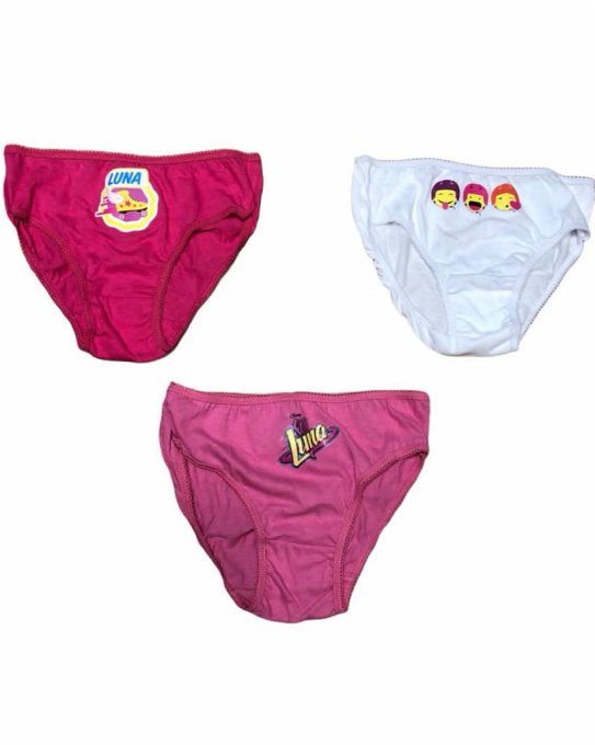 Lot de 3 culottes Disney Soy Luna