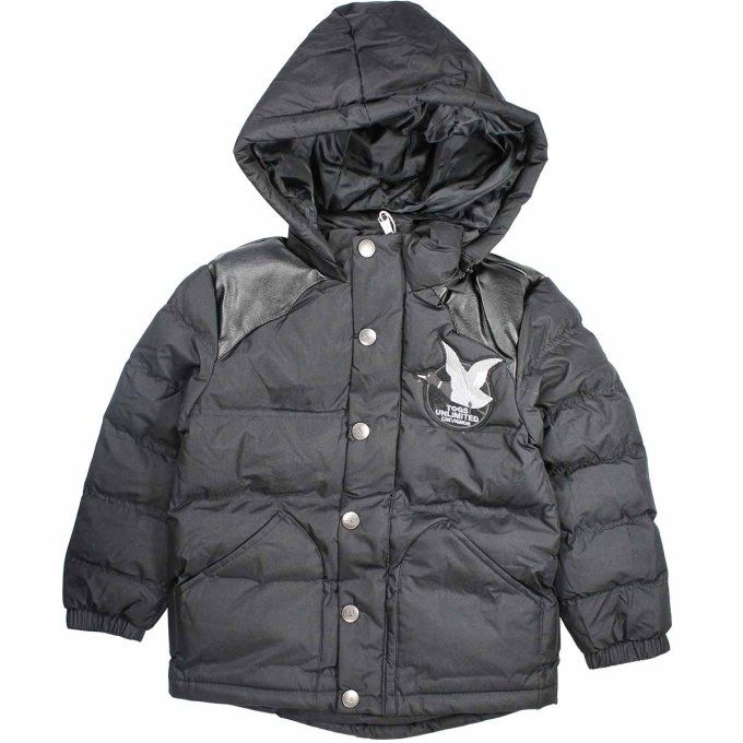 Parka Chevignon noir avec capuche détachable