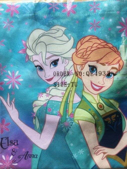 Sac de plage Reine des neiges Elsa & Anna 