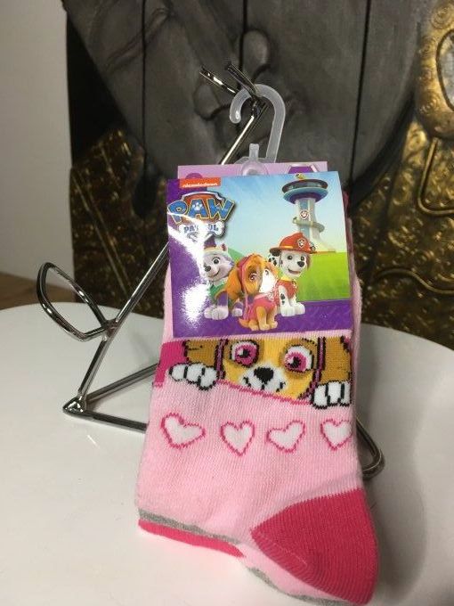 3 paires de Chaussette pat patrouille 